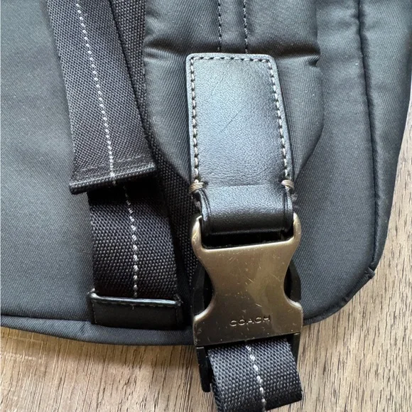 Coach Varick Nylon and Leather Sling Bag - Picture 8 of 9